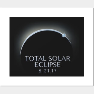 total solar eclipse Posters and Art